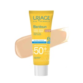 Uriage Bariésun Tinted SPF50+ Cream Gold Αντηλιακή Κρέμα Προσώπου με Χρώμα 50ml