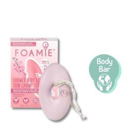Foamie Body Bar Cherry Kiss Nourishing Αφρόλουτρο σε Μορφή Μπάρας για Θρέψη 80gr