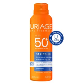 Uriage Bariésun SPF50+ Hydrating Dry Αντηλιακό Mist Σώματος 200ml