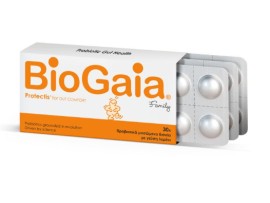 BioGaia ProTectis Family Προβιοτικά σε Μασώμενα Δισκία - Λεμόνι, 30 Μασώμενα Δισκία