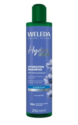 Weleda Hydra Shine Hydration Shampoo Σαμπουάν για Ξηρά Μαλλιά 250ml