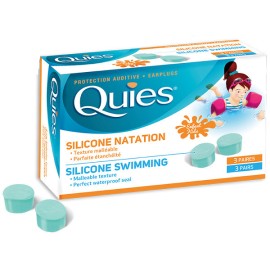 Quies Earplugs Silicone Παιδικές Ωτοασπίδες Σιλικόνης Γαλάζιο 3 Ζευγάρια