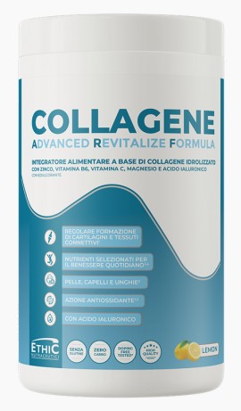 EthicSport Collagene Advanced Revitalize Formula Lemon Κολλαγόνο για Αρθρώσεις & Μυς Λεμόνι 400gr σε Σκόνη