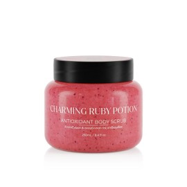 Lavish Care Charming Ruby Potion Antioxidant Body Scrub Σώματος για Αποτοξίνωση & Αναγέννηση της Επιδερμίδας 250ml