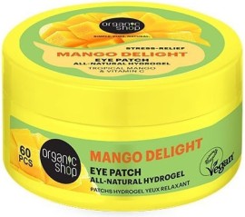Natura Siberica Organic Shop Mango Delight Hydrogel Eye Patches Ματιών με Μάνγκο & Βιταμίνη C 60 Τεμάχια