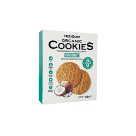 Frezyderm Organic Cookies Coconut 0% Sugar Βιολογικά Μπισκότα με Καρύδα 135g