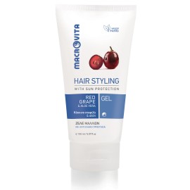 Macrovita Hair Styling Gel Φορμαρίσματος Μαλλιών με Κόκκινο Σταφύλι & Αλόη 150ml