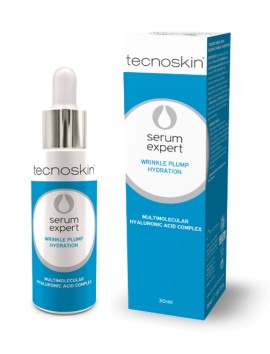 Tecnoskin Serum Expert Wrinkle Plump Hydration Ορός Προσώπου με 5 Τύπους Υαλουρονικού Οξέος για Βαθιά Ενυδάτωση & Γέμισμα Ρυτίδων 30ml