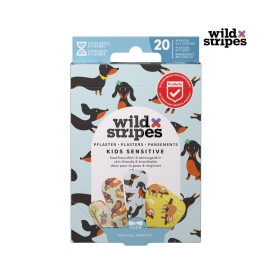 Wild Stripes Kids Animal Fun Παιδικά Αυτοκόλλητα Επιθέματα Διαφορετικά Μεγέθη & Σχέδια 20 Τεμάχια
