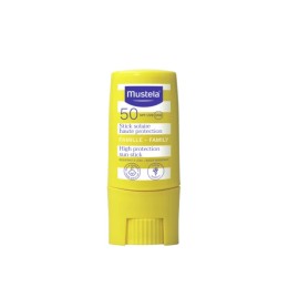 Mustela Sun High Protection SPF50 Αντηλιακό Stick Προσώπου & Σώματος για όλη την Οικογένεια 9ml