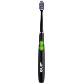 Gum Sonic Daily Soft 4100 Ηλεκτρική Οδοντόβουρτσα Μπαταρίας Μαλακή Μαύρη 1 Τεμάχιο