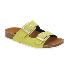 Scholl Greeny Malaren 2.0 Γυναικεία Σανδάλια Χρώμα Lime No 36-41 [F299651211]