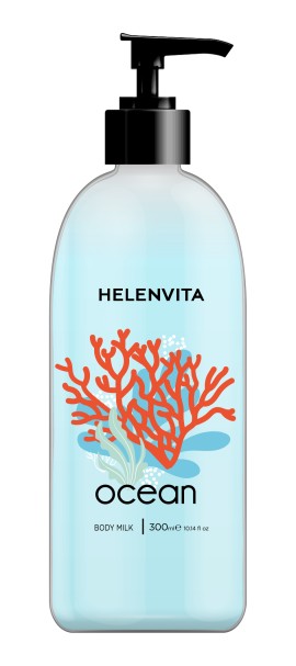Helenvita Ocean Body Milk Ενυδατικό Γαλάκτωμα Σώματος 300ml