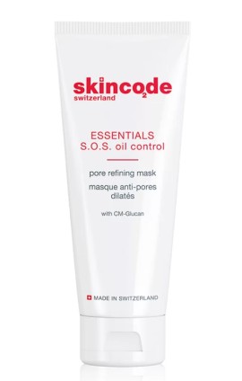 Skincode Essentials S.O.S. Oil Pore Refining Μάσκα Εξισορρόπησης Λιπαρότητας Προσώπου 75ml