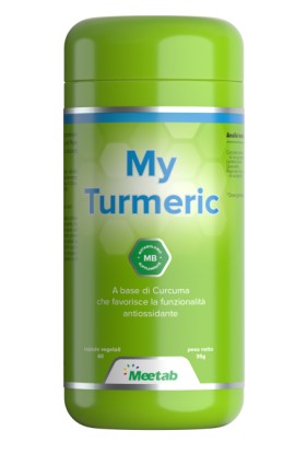 Meetab My Turmeric Συμπλήρωμα Διατροφής με Κουρκουμίνη με Αντιοξειδωτική Δράση 60 Κάψουλες