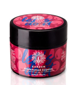 Garden Forest Fruits Body Scrub Απολεπιστικό Σώματος Κατά της Κυτταρίτιδας & του Τοπικού Πάχους 200ml