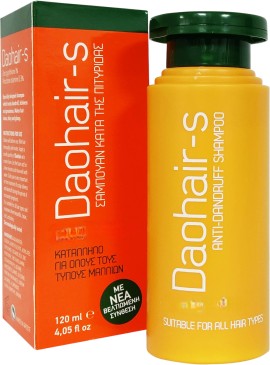 Pharmex Daohair-S Σαμπουάν Κατά της Πιτυρίδας, Κνησμού & Λιπαρότητας 120ml
