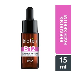 Bioten Face Serum B12 Dermocycling Repairing Ορός Προσώπου Καταπραΰνει & Ενυδατώνει 15ml