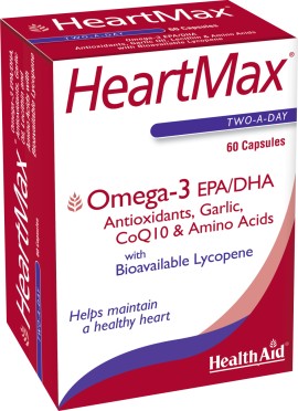 Health Aid Heartmax Omega 3 EPA/DHA για την Καρδιά & το Κυκλοφορικό 60 Καψουλες