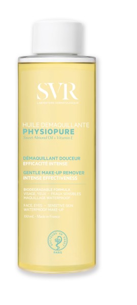 SVR Physiopure Huile Demaquillante Λάδι Καθαρισμού & Ντεμακιγιάζ Προσώπου 150ml
