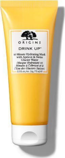 Origins Drink Up 10 Minute Hydrating Mask With Apricot & Swiss Glacier Water Ενυδατική Μάσκα Προσώπου 10 Λεπτών με Βερίκοκο 75ml