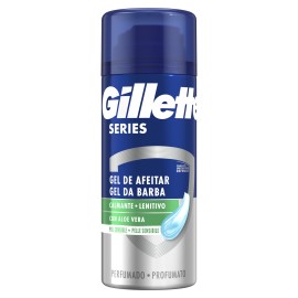 Gillette Series Sensitive Gel Ξυρίσματος με Αλόη 75ml