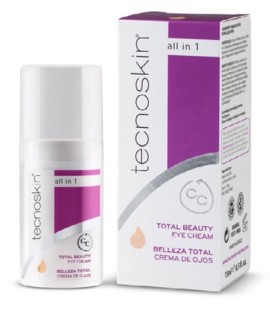 Tecnoskin Total Beauty Eye Cream Ενυδατική & Αντιρυτιδική Κρέμα All in 1 Ματιών 15ml