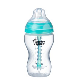 Tommee - Tippee TT AAC Bottle Med Ne Ar Scan Μπιμπερό Advanced Anti - Colic Μέτριας Ροής για 0m+ 340ml