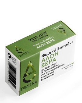 Dimitra Σαπούνι Προσώπου, Σώματος & Μαλλιών με Λάδι Ελιάς, Βαλσαμέλαιο & Αλόη 85gr