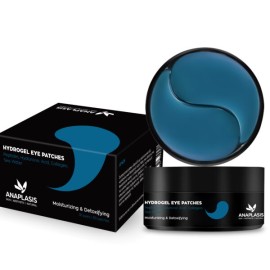 AnaPlasis Hydrogel Eye Patches Blue Moisturizing & Detoxifying Μάσκα Ματιών Ενυδάτωσης & Αποτοξίνωσης 30 Ζευγάρια