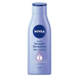 Nivea Body Milk Smooth Sensation Ενυδατικό Γαλάκτωμα Σώματος για Ξηρές Επιδερμίδες 250ml