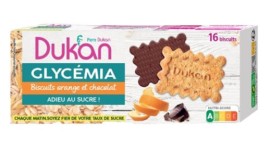 Dukan Glycemia Μπισκότα Πίτουρου Βρώμης με Πορτοκάλι & Σοκολάτα 160gr