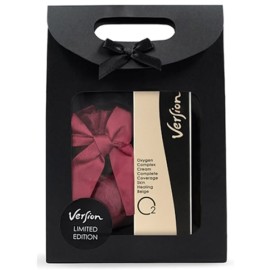 Version PROMO O2 Oxygen Complex Healing Beige Καλυπτική Αντιφλεγμονώδης Κρέμα με Χρώμα 20ml & ΔΩΡΟ 2 Make up Beauty Blenders