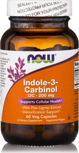 Now Foods Indole 3 Carbinol 200mg Συμπλήρωμα Αποτοξίνωσης Οργανισμού 60 Φυτικές Κάψουλες