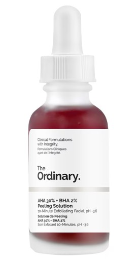The Ordinary AHA 30% + BHA 2% Peeling Solution Συμπύκνωμα Απολέπισης Προσώπου Κατά των Ατελειών 30ml