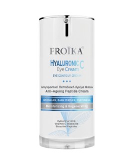 Froika Hyaluronic C Eye Cream Μαύροι Κύκλοι, Πρησμένα Μάτια 15ml