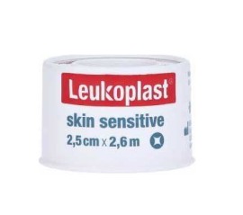 Leukoplast Skin Sensitive Αυτοκόλλητη Επιδεσμική Ταινία 2.5cm x 2.6m 1 Ρολό