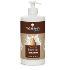Messinian Spa Family Fun Shampoo Bitter Almond Σαμπουάν για όλη την Οικογένεια Πικραμύγδαλο 250ml