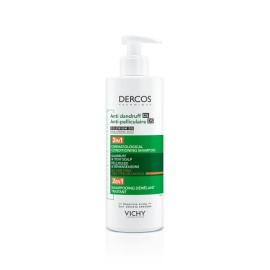 Vichy Dercos Anti Dandruff DS 2 σε 1 Αντιπιτυριδικό Σαμπουάν & Conditioner 390ml