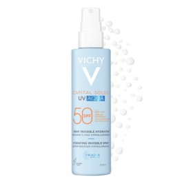 Vichy Capital Soleil UV-Aqua SPF50 Ενυδατικό Spray Γαλάκτωμα Σώματος 200ml