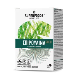 Superfoods Spiroulina Gold Συμπλήρωμα Διατροφής για Μέγιστη Αντοχή 180 Δισκία