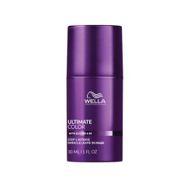 Wella Ultimate Color Glycine & B5 Miracle Leave-In Mάσκα Αναζωογονεί τα Βαμμένα Μαλλιά 30ml Travel Size
