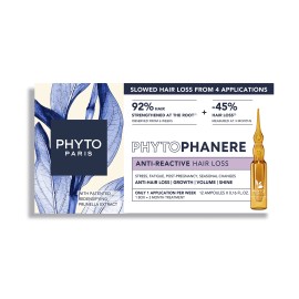 Phyto Phytophanere Anti Reactive Hair Loss Phytophanere Θεραπεία Κατά της Αντιδραστικής Τριχόπτωσης 12 Αμπούλες x 5ml