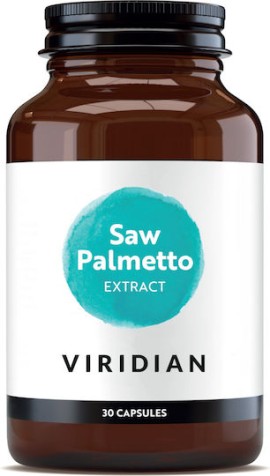 Viridian Saw Palmetto Extract για Υγιές Ανδρικό Ουροποιητικό Σύστημα 30 Κάψουλες