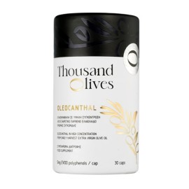 Douni Thousand Olives Oleocanthal Ελιξήριο Υγείας & Μακροζωίας 30 Κάψουλες