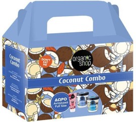Natura Siberica PROMO Body Desserts Coconut Bite Απολεπιστικό Σώματος Ανανέωσης 450ml & Coconut Panna Cotta Ενυδατική Μους Σώματος 450ml & Organic Shop Sunscreen Day Face Cream SPF50 Προσώπου 50ml