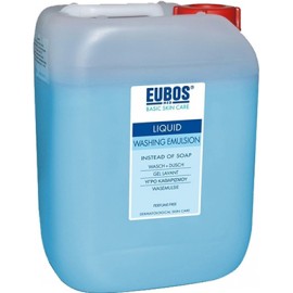 Eubos  Liquid Washing Emulsion Blue Υγρό Καθαρισμού Για Πρόσωπο - Σώμα 5lt