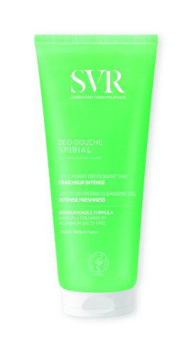 SVR Spirial Deo Douche Αφρόλουτρο με 24ωρη Αποσμητική Δράση για Έντονη Φρεσκάδα 200ml