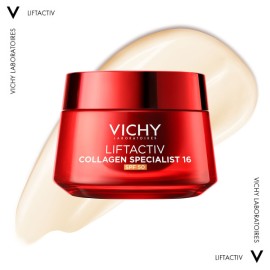 Vichy Liftactiv Collagen Specialist 16 Κρέμα Ημέρας με SPF50 Ενισχύει το Κολλαγόνο & Διορθώνει 16 Σημάδια Γήρανσης 50ml