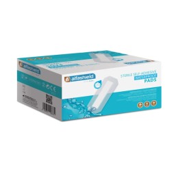 Alfashield Self Adhesive Pad Waterproof 9cmx15cm Αποστειρωμένα Αυτοκόλλητα Επιθέματα 50 Τεμάχια [Κουτί]